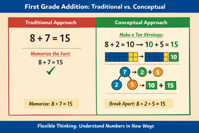 Conceptual Math vs Traditional Math: What Parents Need to Know ...