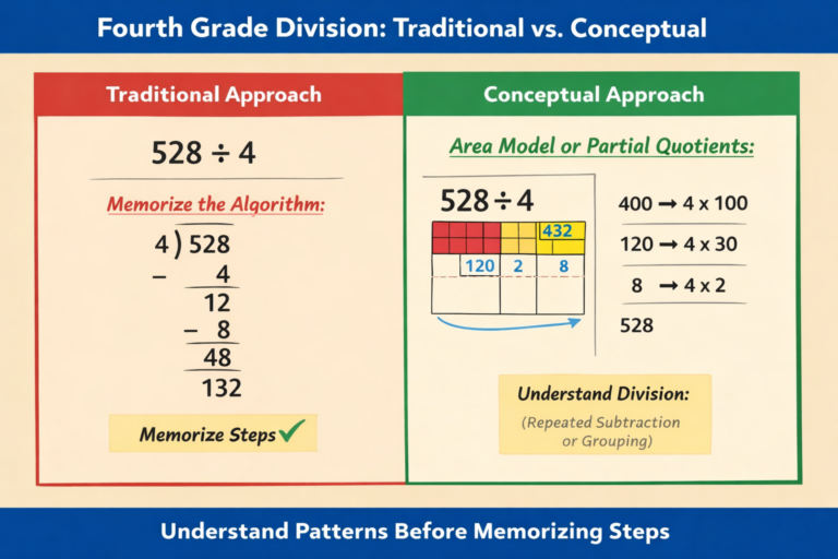 Conceptual Math vs Traditional Math: What Parents Need to Know ...