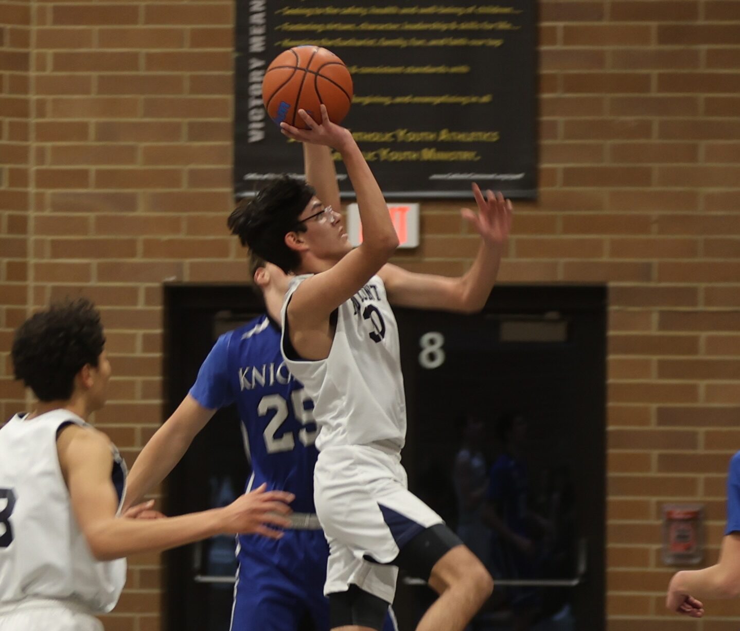 Homeschool student participating in faith-based athletics at Royalmont Academy