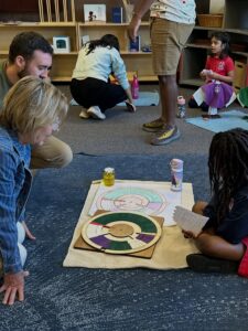 Catechesis of the Good Shepherd helping students grow in faith and formation.